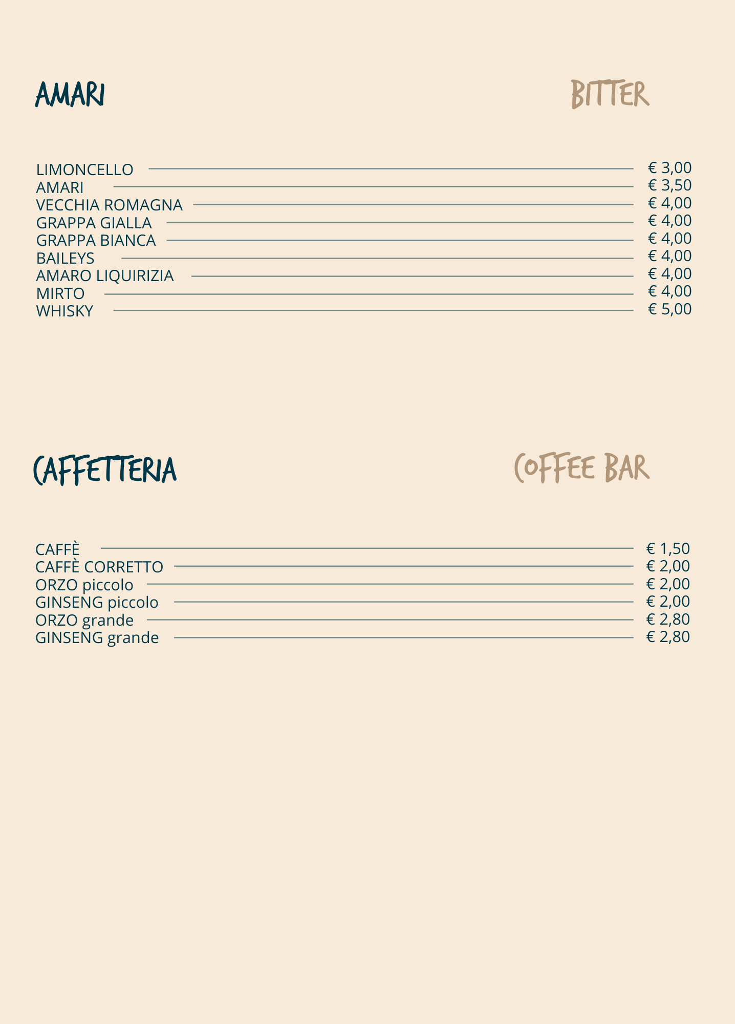 amari - caffe induno