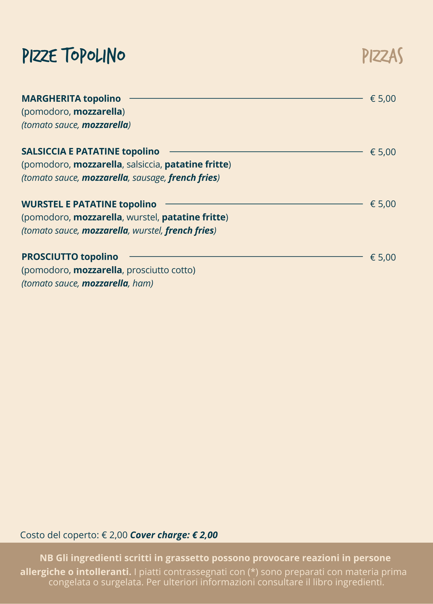 topolino pizze induno
