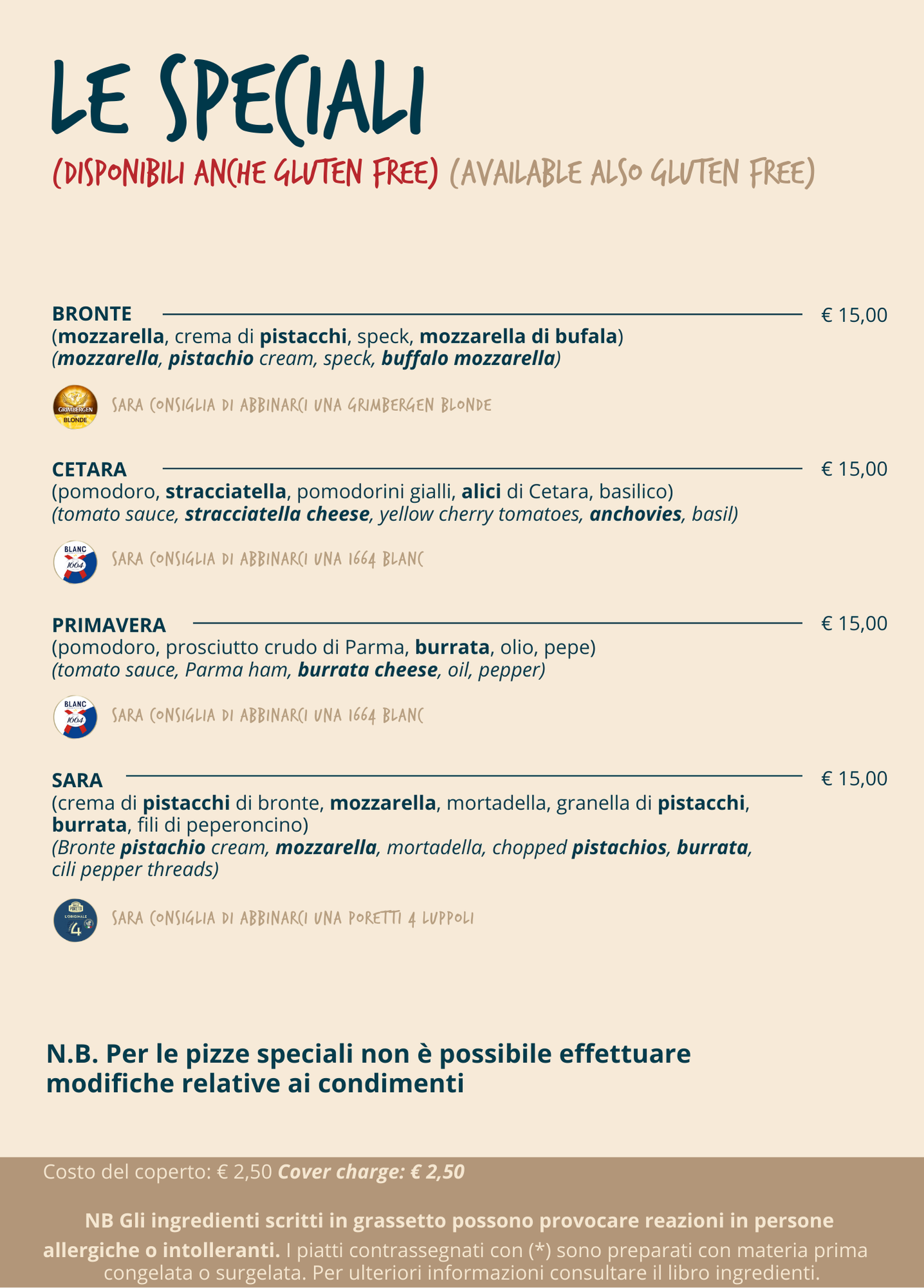 pizze speciali varese